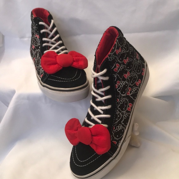 vans high top hello kitty